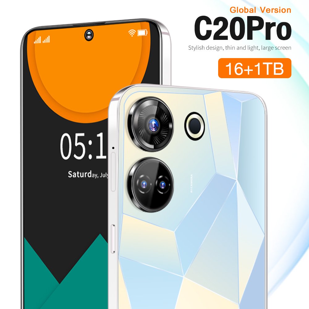 2023 New C20 pro tecno camon 19 pro cellphones poco x4 pro realme mobile phone 4g tecno phones celulares 3G&4G smartphone